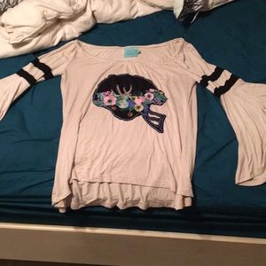 Judith March long bell sleeve